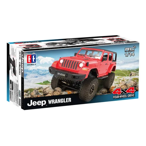 Távirányítós autó 1:14 Double Eagle (piros) Jeep Crawler Pro E340-003 - 6