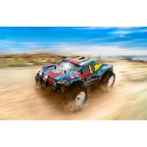 Távirányítós RC autó távirányítóval 1:18 Double Eagle (piros) Buggy (nagy sebességű) E330-003 - 6