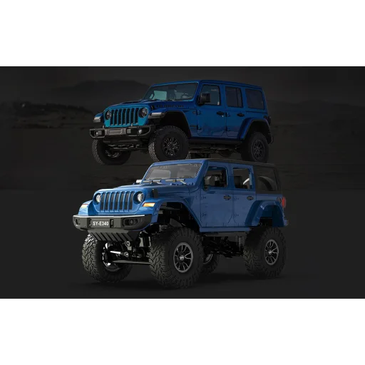 Távirányítós autó 1:14 Double Eagle (kék) Jeep Crawler Pro E340-003 - 5