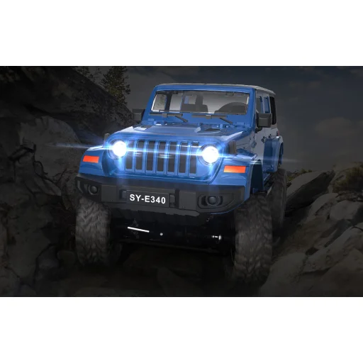Távirányítós autó 1:14 Double Eagle (kék) Jeep Crawler Pro E340-003 - 8