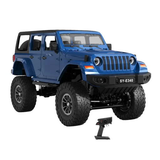 Távirányítós autó 1:14 Double Eagle (kék) Jeep Crawler Pro E340-003 - 1
