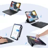 Dux Ducis DK Series Bluetooth billentyűzetes fliptok Apple iPad Air 4/5/iPad Pro 11 (2018/2020/2021/2022) - Fekete tok thumbnail