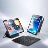 Dux Ducis DK Series Bluetooth billentyűzetes fliptok Apple iPad Air 4/5/iPad Pro 11 (2018/2020/2021/2022) - Fekete tok thumbnail