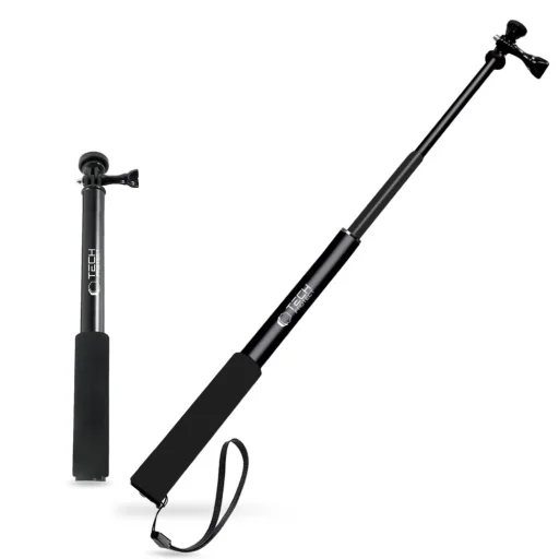 Tech-protect Ga100 Monopod & Selfie Bot Gopro / Dji Fekete - 1