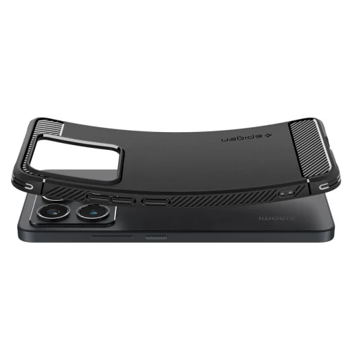  Xiaomi 14t Matt Fekete Spigen Rugged Armor Tok - 5