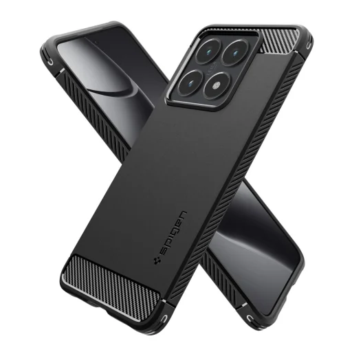  Xiaomi 14t Matt Fekete Spigen Rugged Armor Tok - 7