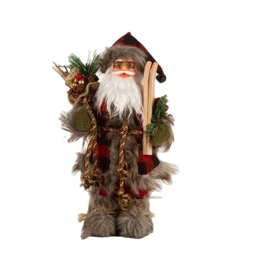 Skandináv Mikulás Karácsonyi Figura Prémium 45 cm - 7