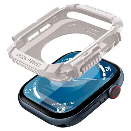  Apple Watch 10/11 (46 MM) Dune Beige SPIGEN Rugged Armor tok - 7