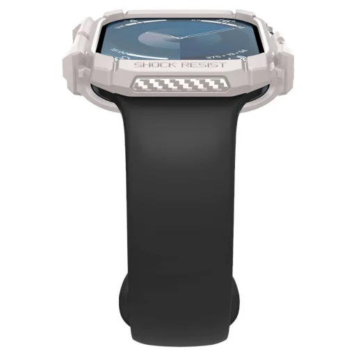  Apple Watch 10/11 (46 MM) Dune Beige SPIGEN Rugged Armor tok - 8