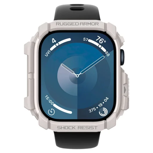  Apple Watch 10/11 (46 MM) Dune Beige SPIGEN Rugged Armor tok - 4