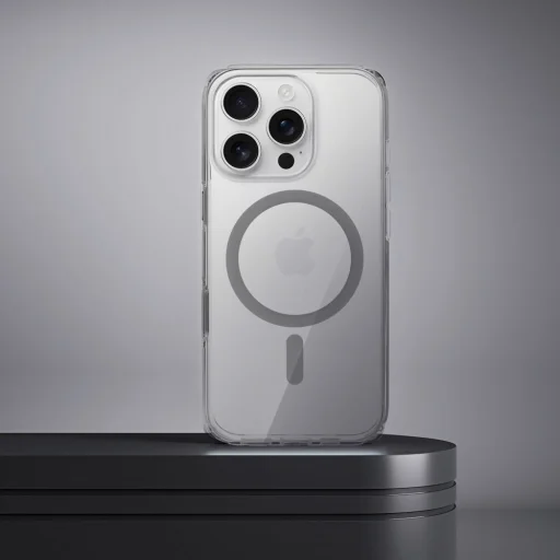 Clear Elite Mag átlátszó tok antiyellowing kompatibilis Camera Control gombbal és MagSafe az iPhone 16 Pro-hoz - 5