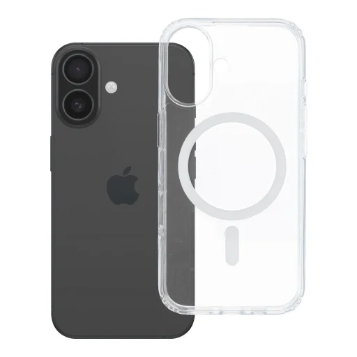 Puzdro Clear Elite Mag s ochranou proti žltnutiu, tlačidlom na ovládanie fotoaparátu a kompatibilitou MagSafe pre iPhone 16, číre - 10