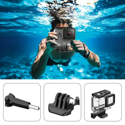 Tech-protect Ga200 Vízálló Tok Gopro Hero 5 / 6 / 7 áttetsző - 2