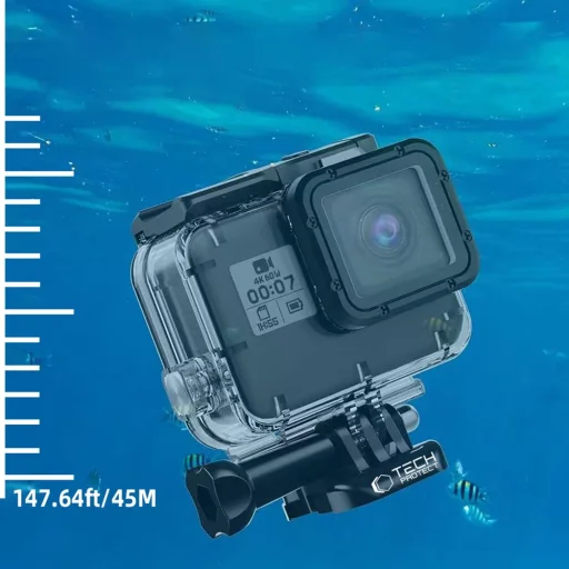 Tech-protect Ga200 Vízálló Tok Gopro Hero 5 / 6 / 7 áttetsző - 3