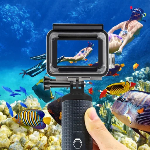 Tech-protect Ga200 Vízálló Tok Gopro Hero 5 / 6 / 7 áttetsző - 4