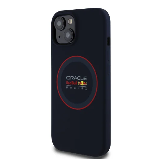 Red Bull Szilikon Piros Gyűrű MagSafe tok iPhone 15-höz, kék - 2