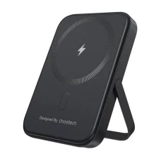 Choetech B742 5000mAh 20W PD mágneses powerbank tartóval (fekete)