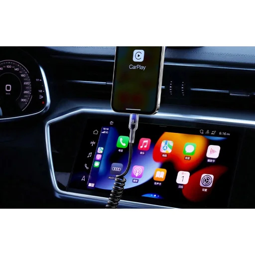 Joyroom S-A43 Crystal-Clear Series 60W USB-C - USB-C spirálkábel 1.5m - fekete - 10