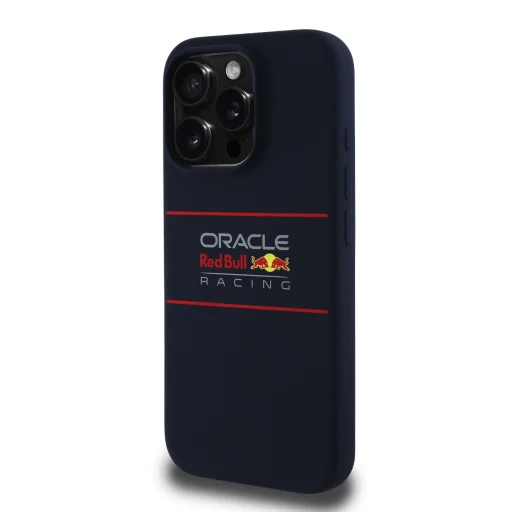 Red Bull Szilikon Vízszintes Logo MagSafe tok iPhone 15 Pro Max Navy - 2