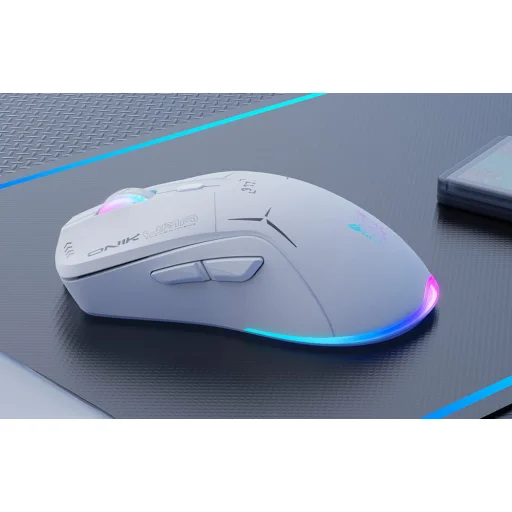 Onikuma Vezetékes Játék Egér CW917 Fehér - 6