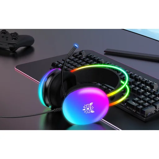 ONIKUMA X25 gaming fejhallgató (fekete) - 6