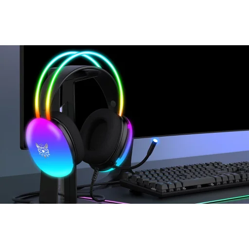 ONIKUMA X25 gaming fejhallgató (fekete) - 10