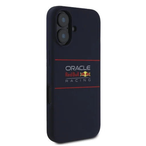 Red Bull Szilikon Vízszintes Logó MagSafe iPhone 16 tok Navy tok - 4