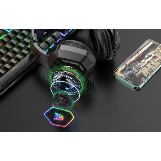 ONIKUMA Gaming Headset B100 Fekete - 5