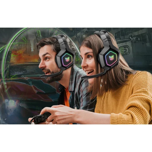 ONIKUMA Gaming Headset B100 Fekete - 6