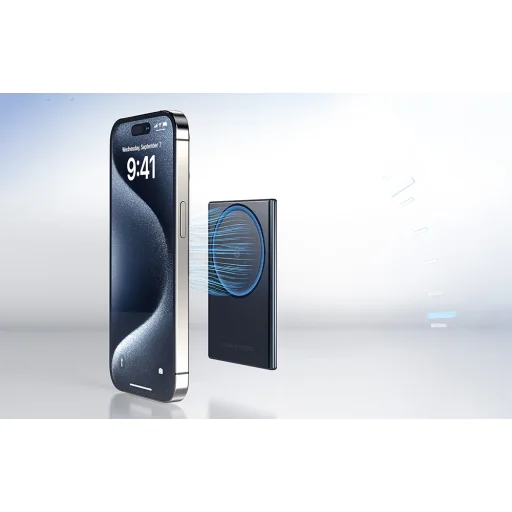 Powerbank Choetech B708 2000mAh vékony (fekete) - 6