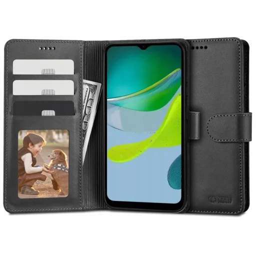 TECH-PROTECT WALLET MOTOROLA MOTO E13 fekete tok - 1