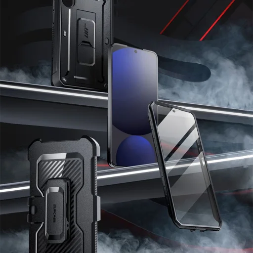 Samsung Galaxy S24 FE fekete fliptok - 3