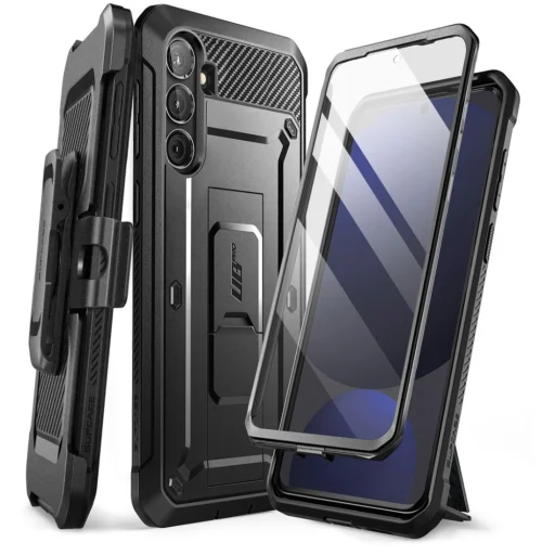 Samsung Galaxy S24 FE fekete fliptok - 1