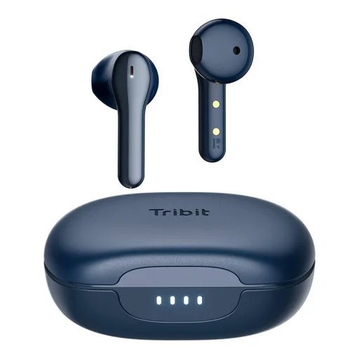 Fülhallgató TWS Tribit SolarBuds C2 BTH96R (fekete) - 2