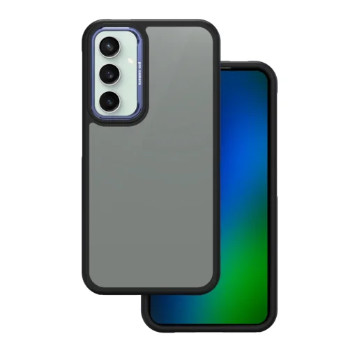 Kristály Fekete tok Samsung Galaxy S23 FE kék tok - 1