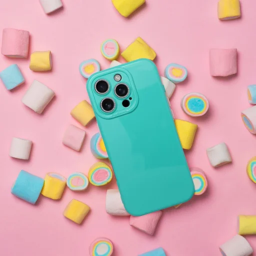 PASTEL SHINE tok iPhone 16 Plus-hoz zöld - 3