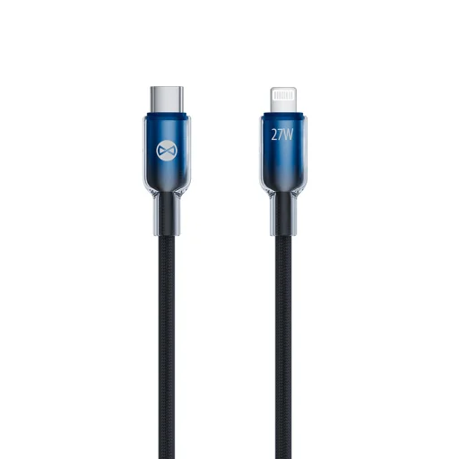 Forever Ombre kábel USB-C - Lightning 1,0 m 27W fekete - 1