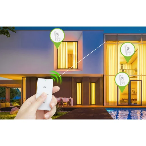 Gosund SW20 10A WiFi intelligens kapcsoló + távirányító, Tuya - 3