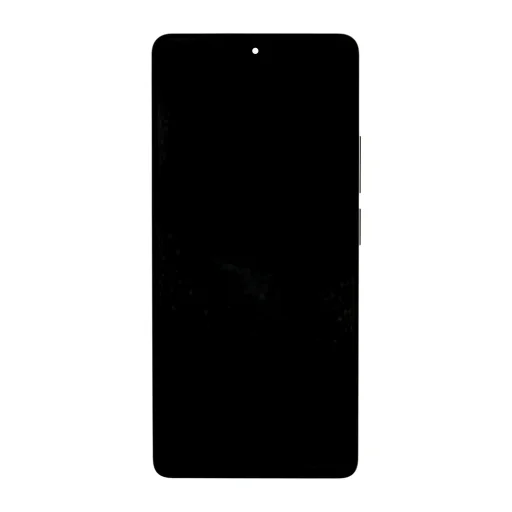 LCD Kijelző + Érintőegység + Előlap Xiaomi Redmi Note 13 Pro 4G Fekete (Szervizcsomag) - 1