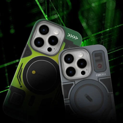 FORCELL F-PROTECT Levels kettős rétegű 4D technológiával, katonai ejtésteszten átesett, MagSafe kompatibilis IPHONE 16 PLUS tok, cyber szürke - 5