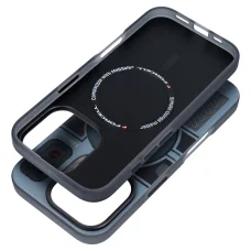 FORCELL F-PROTECT Levels Dual Layer 4D technológiával, Katonai ejtési teszt kompatibilis, MagSafe támogatással az IPHONE 16 számára - cyber szürke tok