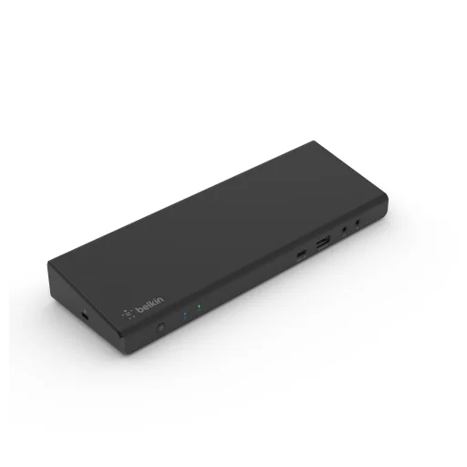 Belkin CONNECT USB C Display Link dokkoló, akár három kijelző támogatás 4K-ig, HDMI, DP, USB C, USB A, GbE, Audio, PD 85W, Mac/PC/Chrome kompatibilis - Fekete - 6