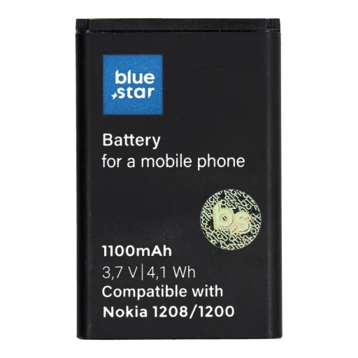 BLUE STAR akkumulátor NOKIA 1208 / 1200 / C1 / 1616 / 1800 1100 mAh - 1