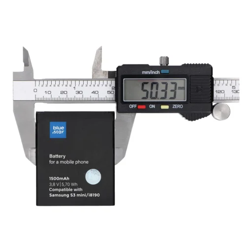 BLUE STAR PREMIUM akkumulátor SAMSUNG S3 Mini I8190 1500 mAh - 5