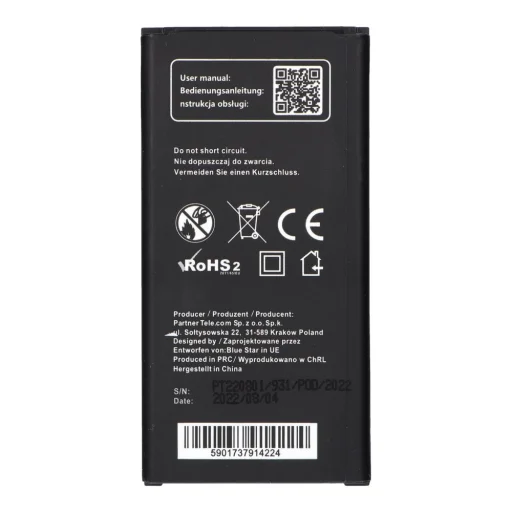 BLUE STAR PREMIUM akkumulátor SAMSUNG Xcover 4 G390-hez 2800 mAh - 2