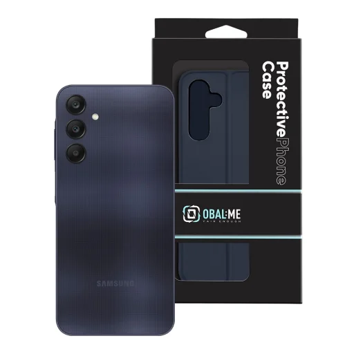 OBAL:ME SmoothTouch tok Samsung Galaxy A25 5G Sötétkék - 5