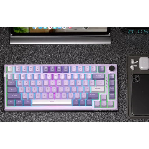  Mechanikus játékbillentyűzet MageGee SKY81 (lila) - 3