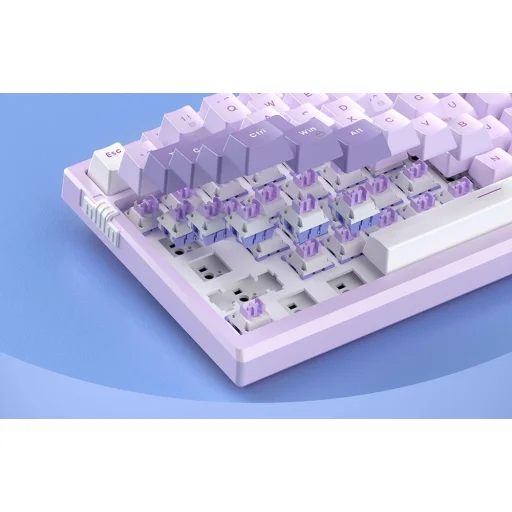  Mechanikus játékbillentyűzet MageGee SKY81 (lila) - 4