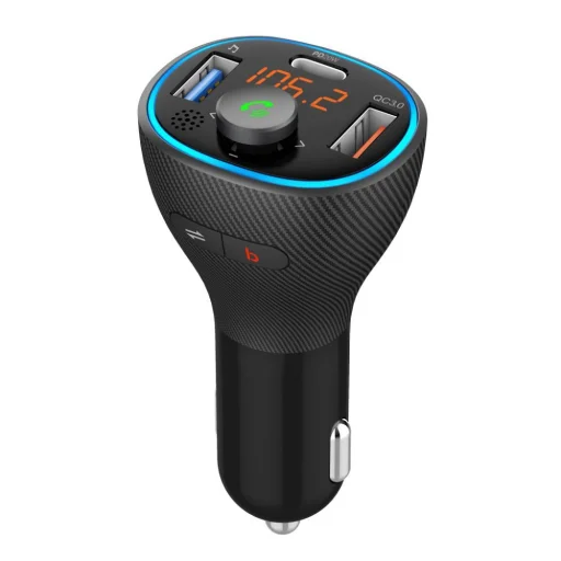 Transmiter FM MP3 Bluetooth 5.0 + USB A QC3.0 + Typ C (összesen 30W) ART FM-73 ART - 1