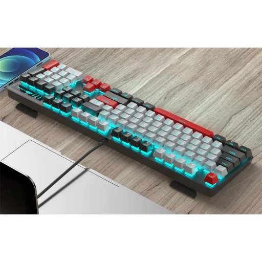  Mechanikus játék billentyűzet MageGee MK-STORM (fekete-szürke) - 5